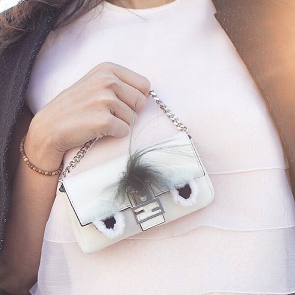 2015SS◆ Micro monster leather bag ◆フェンディスーパーコピー◆ F15289